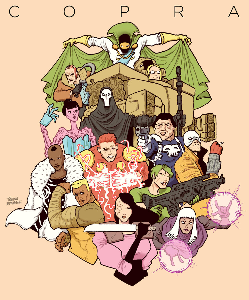Michel Fiffe's COPRA