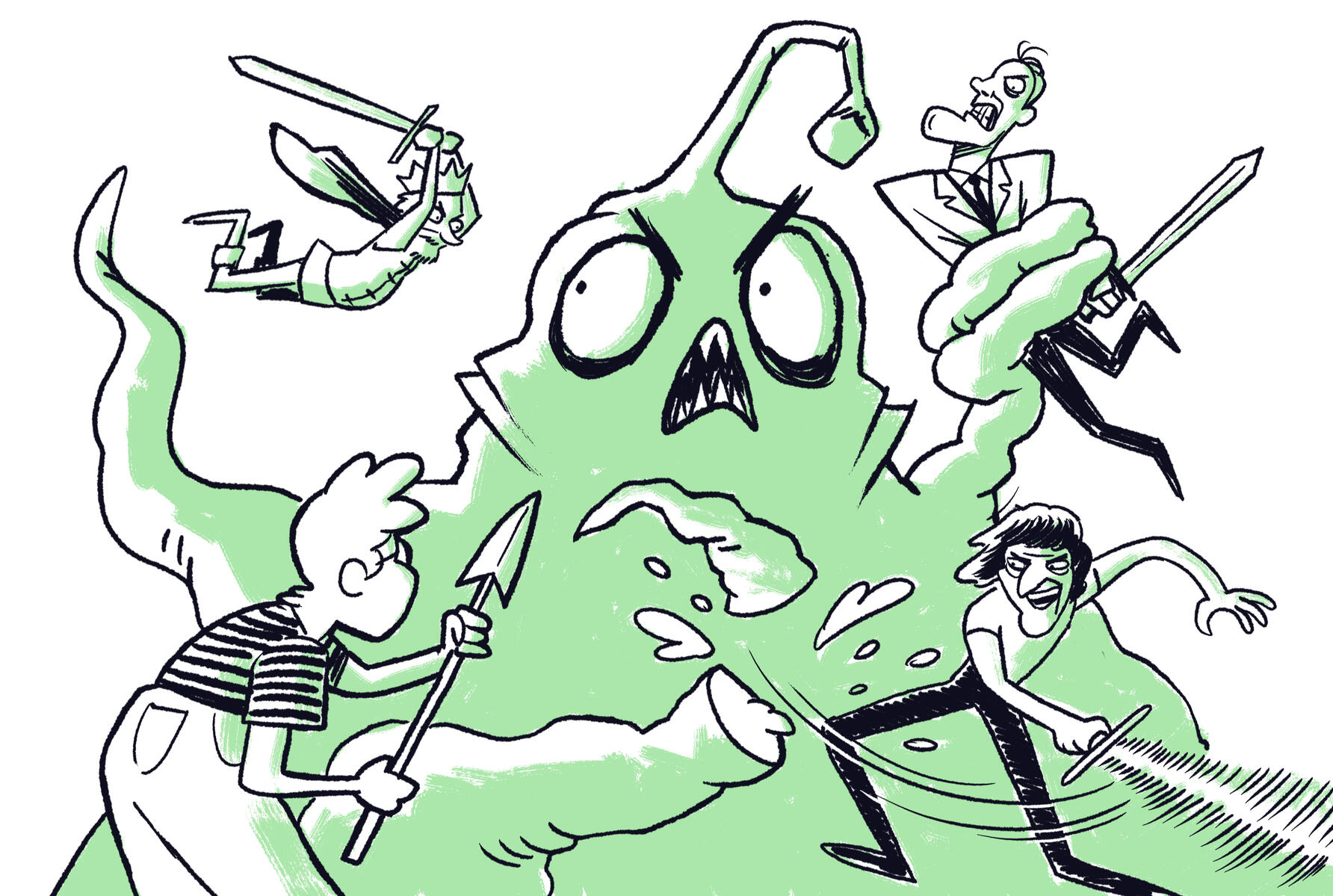 The Round Table (Adult Swim TV pitch)