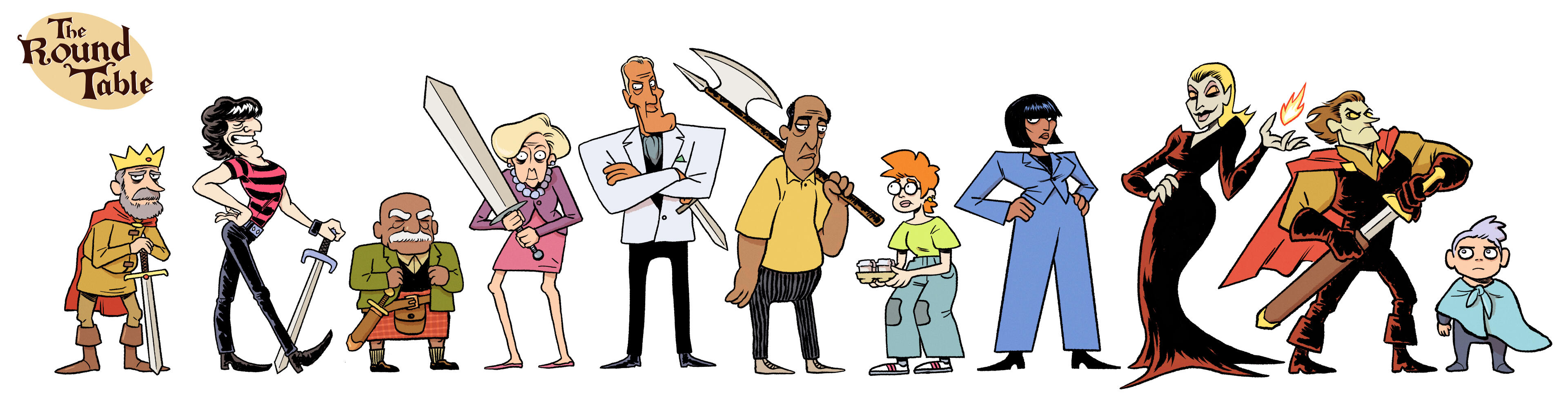 The Round Table (Adult Swim TV pitch)